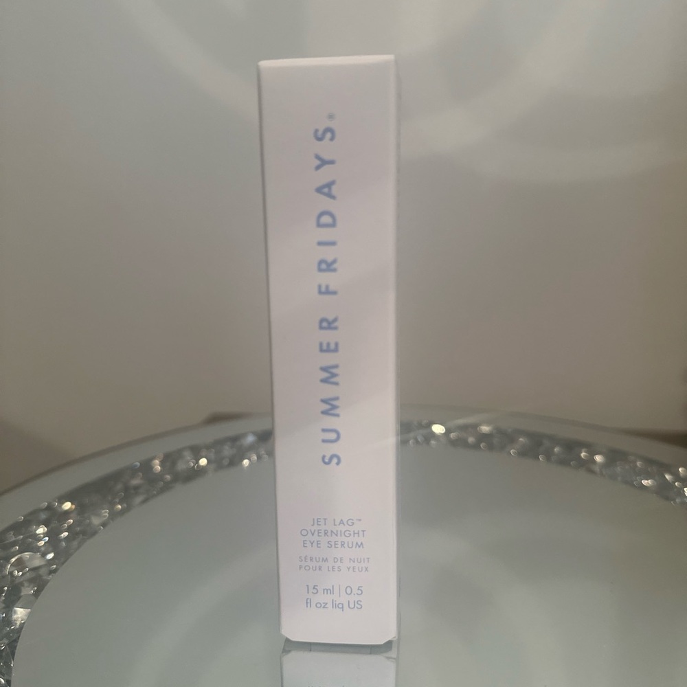 Summer Fridays Eye Serum in White and Blue